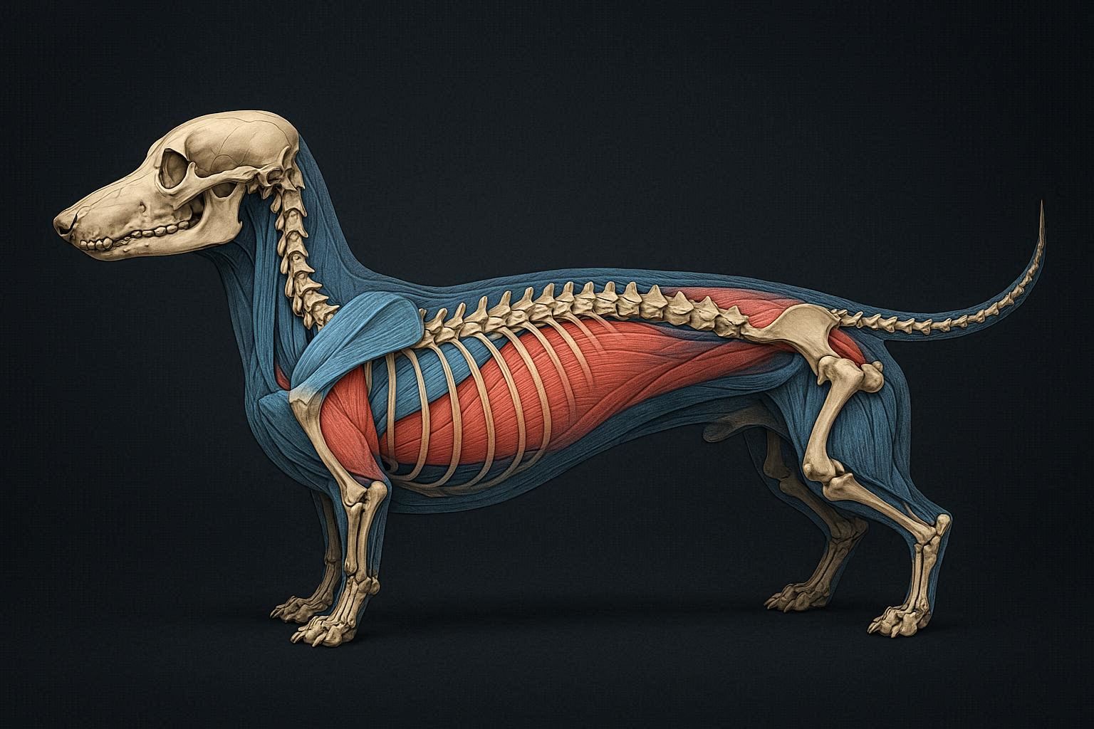 The Role of Muscle Strength in Protecting the Dachshund Spine - Why Muscle Conditioning Is a Critical (and Often Overlooked) Factor in Spinal Health